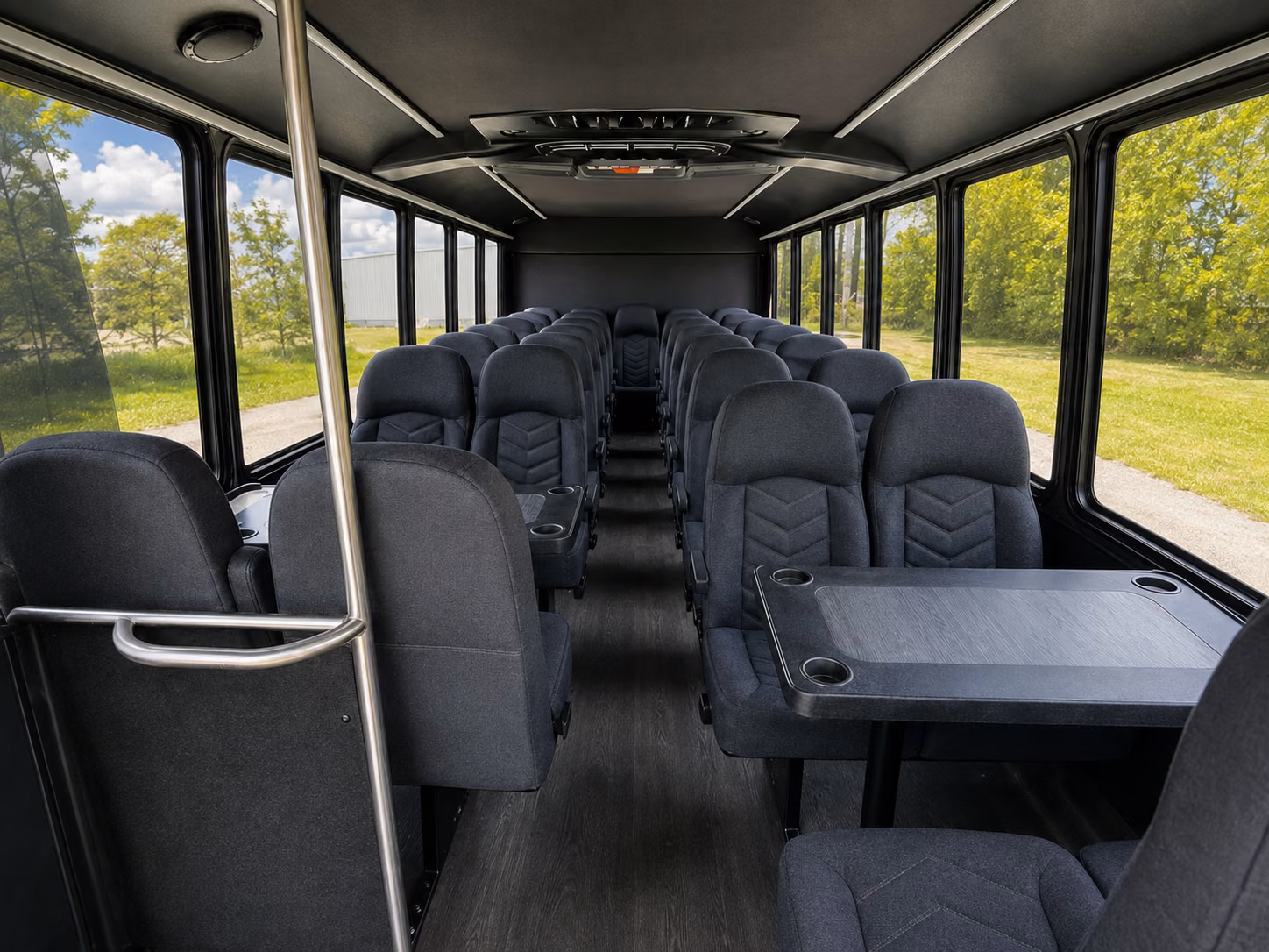 airport transfer buses for wedding guests flying into dtw