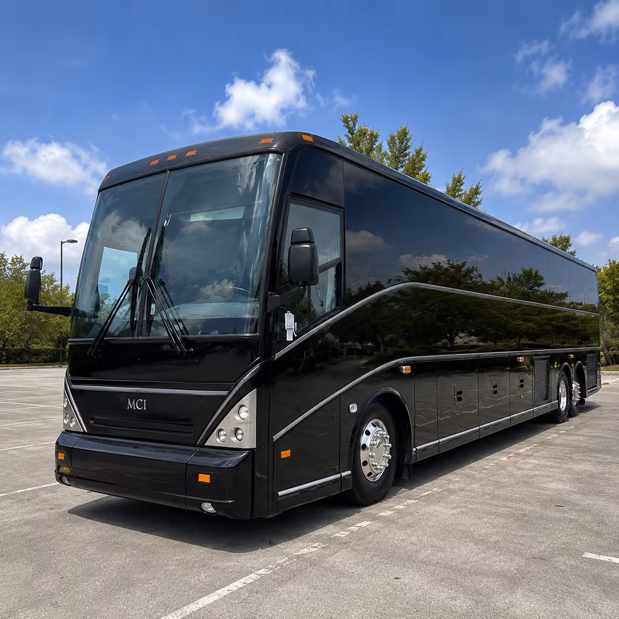 charter bus rentals for dearborn heights high school and college campus visits