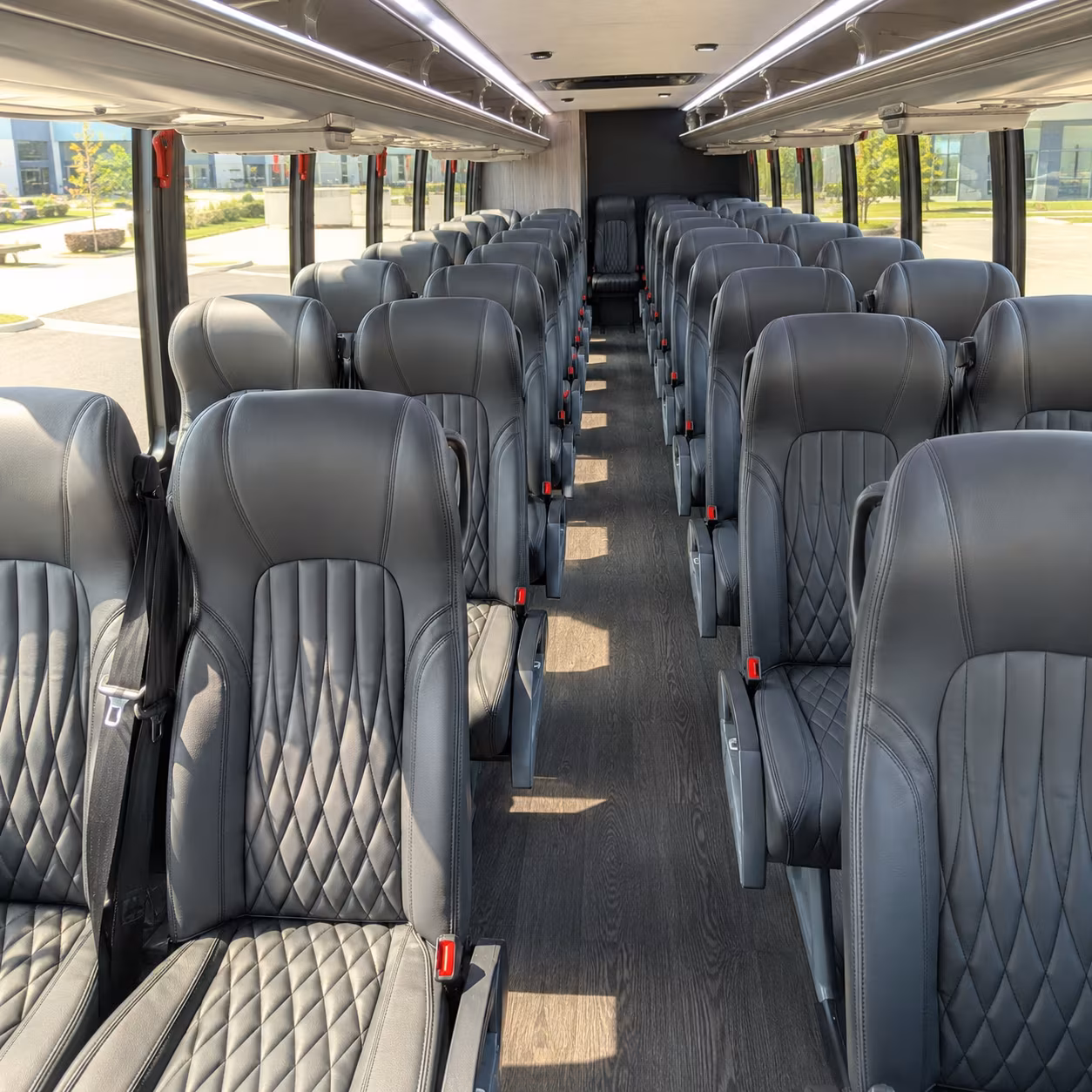 dearborn heights 25 passenger minibus inside