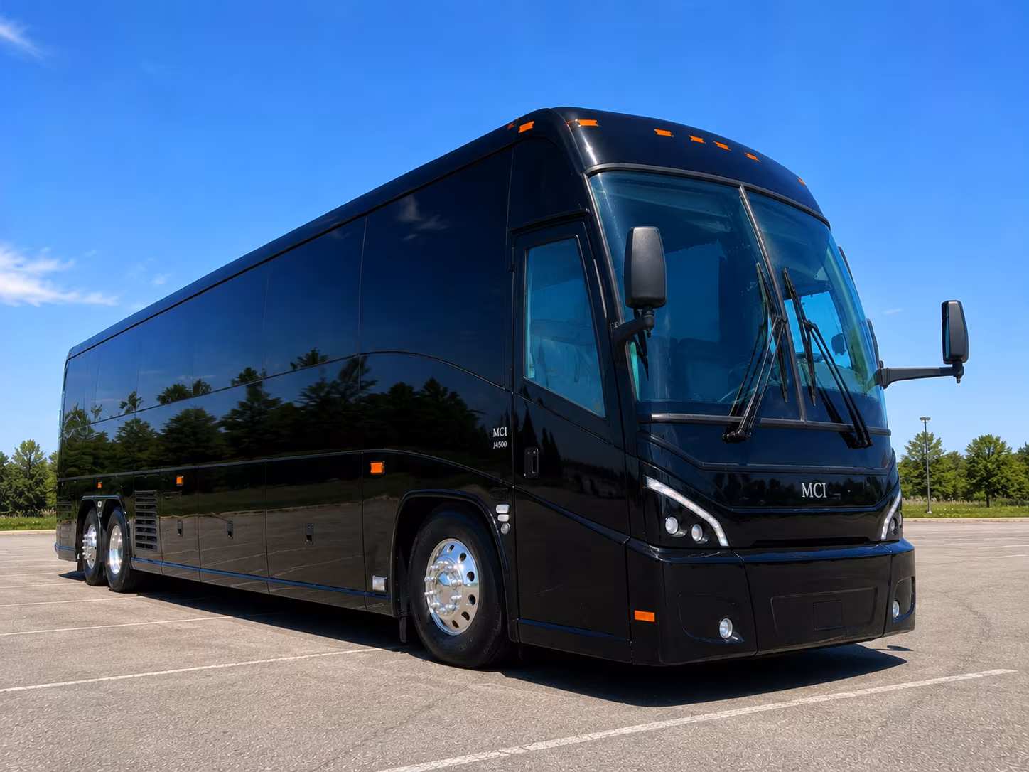 dearborn heights 56 passenger charter bus