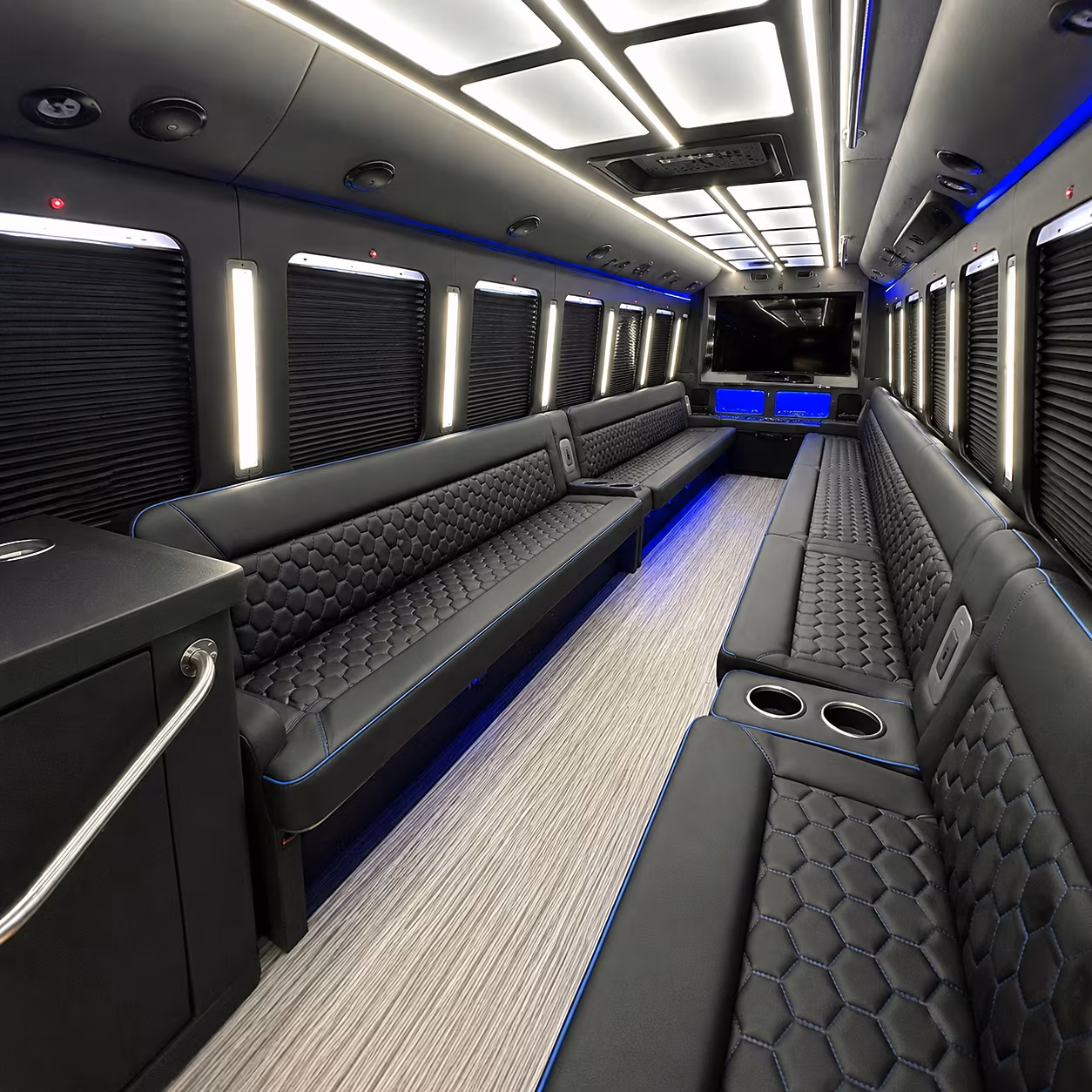 dearborn heights party bus inside