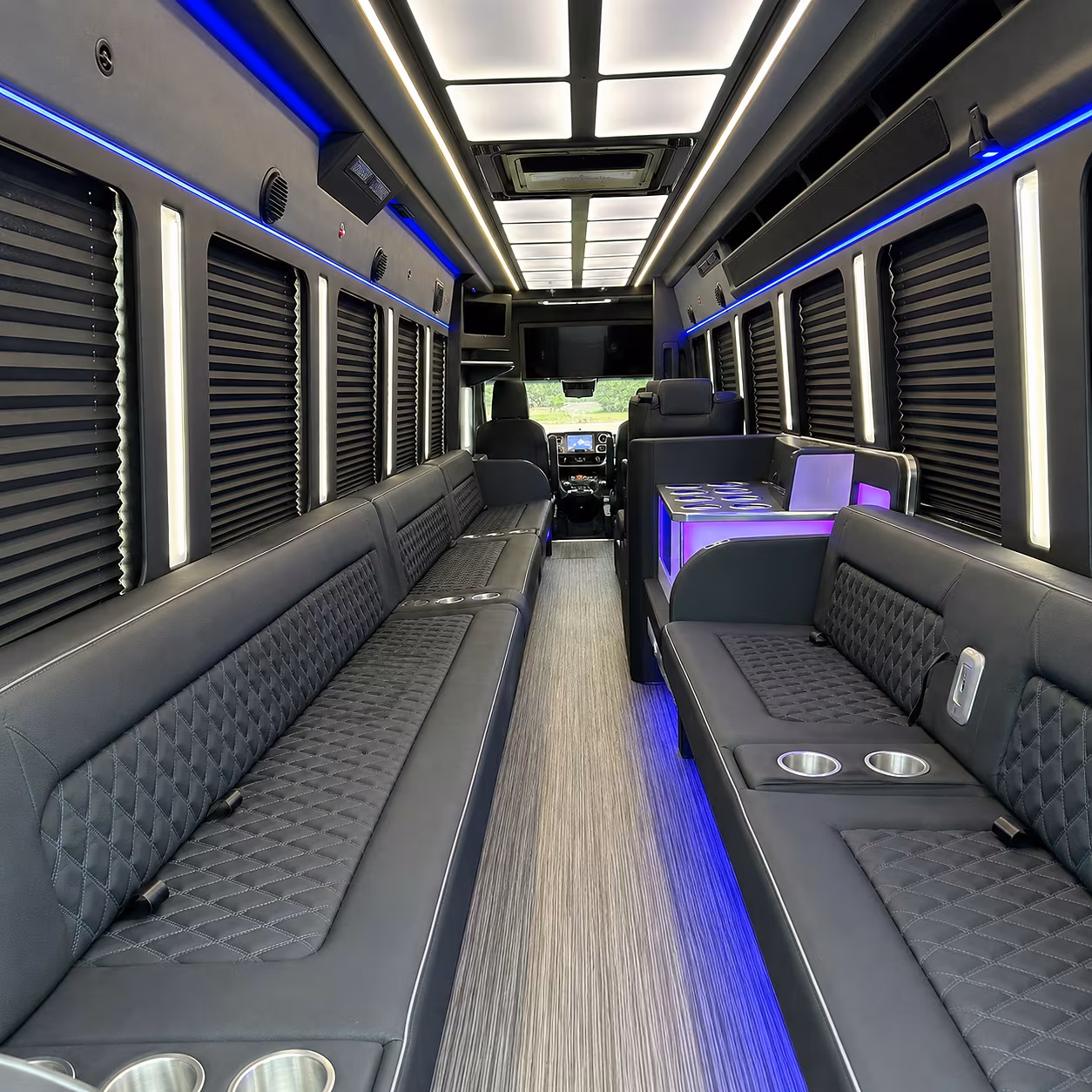 dearborn heights party bus interior