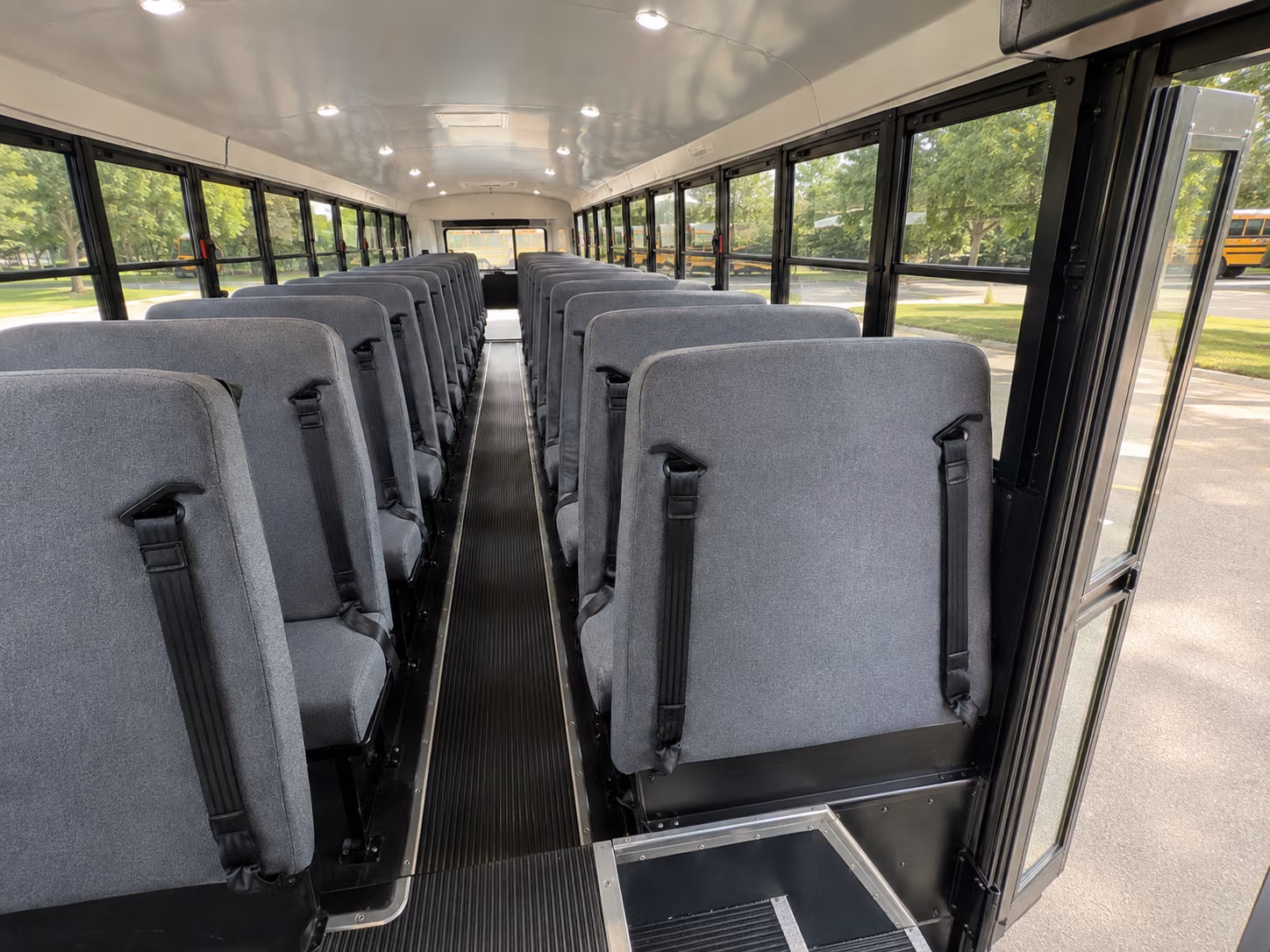 dearborn heights school bus interior