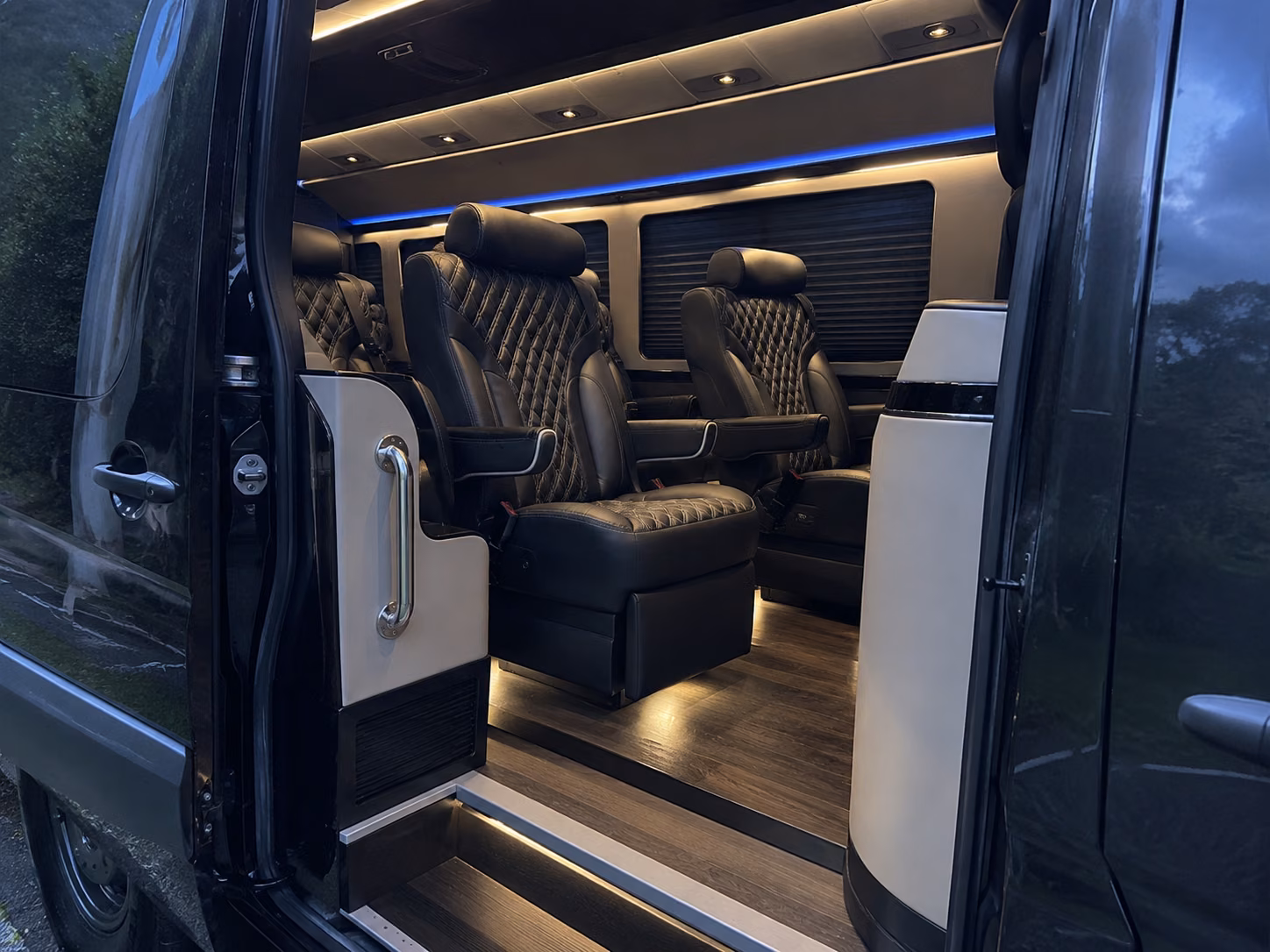 dearborn heights sprinter van with driver interior