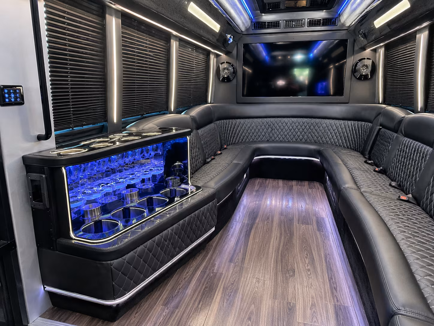 holiday party bus rental