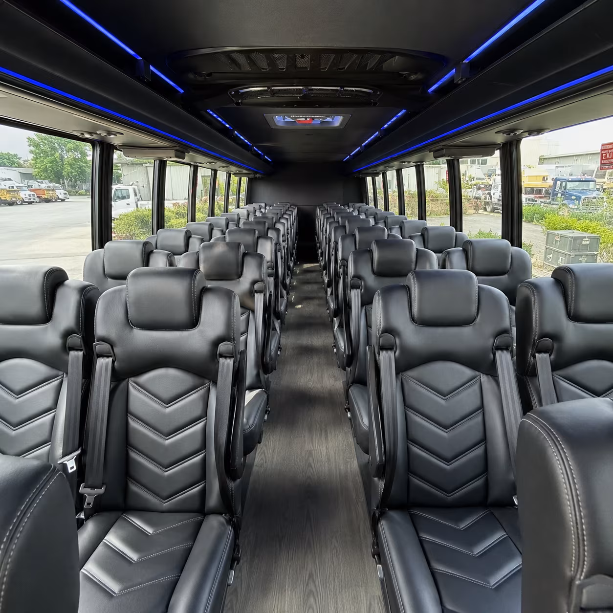 minibus interior